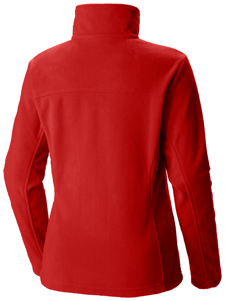  New Jersey Devils Columbia Women's Give & Go II Fleece Full-Zip Jacket - Red